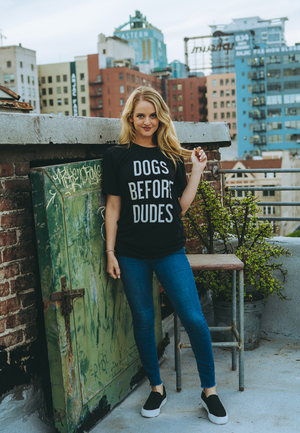 DOGS BEFORE DUDES - Original Design 