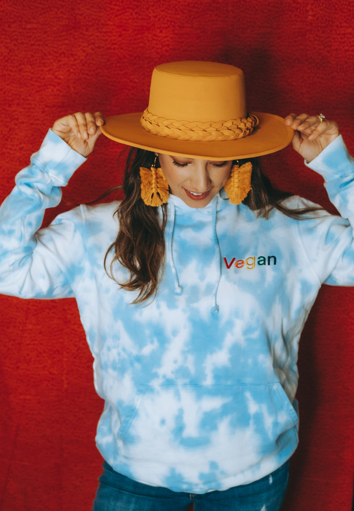 Cloud tie dye sweatshirt hotsell