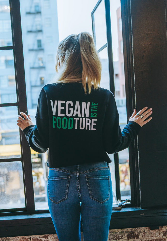 VEGAN IS THE FOODTURE by @theveggiepilot