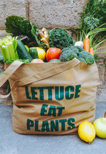 LETTUCE EAT PLANTS (Tote Bag)