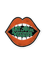 EAT YOUR VEGGIES STICKER
