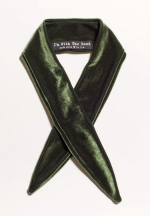 Kale Green SCARF TIE 