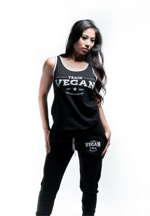 
            
                Load image into Gallery viewer, THROWBACK TANK - TRAIN VEGAN (Unisex)
            
        