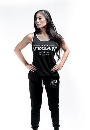 
            
                Load image into Gallery viewer, THROWBACK TANK - TRAIN VEGAN (Unisex)
            
        