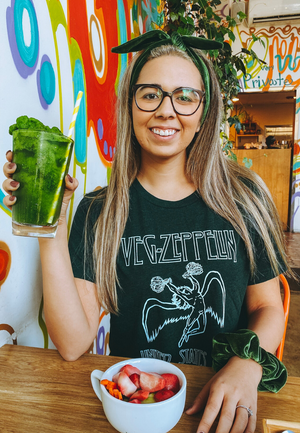 Big Kale Green Velvet SCRUNCHIE