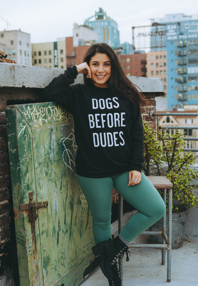 DOGS BEFORE DUDES - Original Design 