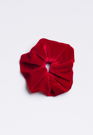 Cherry Red Scrunchie